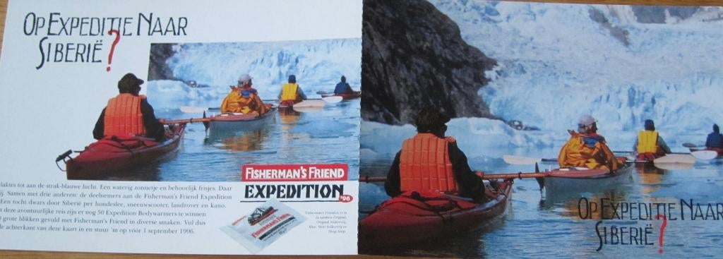 Boomerang - expeditie naar Siberië - nieuw - 1996, Verzamelen, Verzenden, 1980 tot heden, Ongelopen, Overige thema's