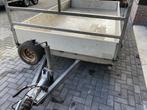 Hapert Plateauwagen aanhanger aanhangwagen tandemasser, Gebruikt
