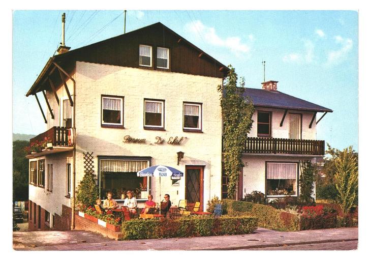 986639 Valkenburg 1971 Pension De Eikel Nette Onbeschreven, Verzamelen, Ansichtkaarten | Nederland, Ongelopen, Limburg, 1960 tot 1980