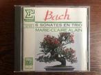 ( Bach - Sonates en Trio - Marie-Claire Alain, Ophalen of Verzenden, Barok, Zo goed als nieuw, Overige typen