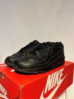 Maat 41 - Nike Air Max 90 Leather Triple Black, Kleding | Heren, Schoenen, Verzenden, Zwart, Nike, Nike