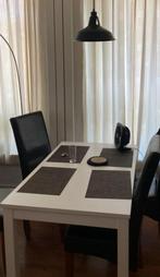 Laneberg Ikea Uitschuifbare Tafel, Huis en Inrichting, Tafels | Eettafels, Kunststof, Gebruikt, 100 tot 150 cm, Vier personen