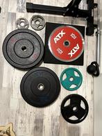 25 kg ATX Chrome Calibrated Steel Plate, and bumper plates, Ophalen, Zo goed als nieuw, Halterschijven