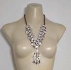 Bronzen butterfly set met grote Swarovski stenen van Otazu, Verzenden, Zo goed als nieuw, Overige kleuren, Overige materialen