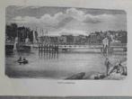 15 / Grachten van Amsterdam. Houtgravure uit 1884, Antiek en Kunst