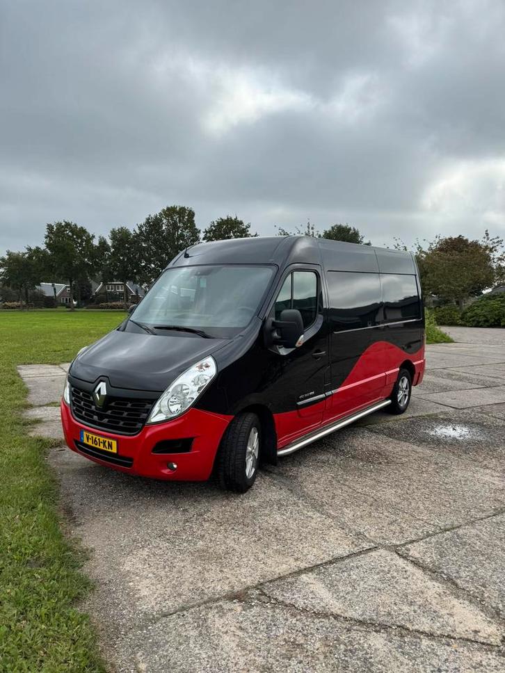 Renault Master 2.3 DCI 107KW 2018 mooie inrichting met lier, Auto's, Bestelauto's, Bedrijf, Renault, Diesel, Handgeschakeld, Origineel Nederlands