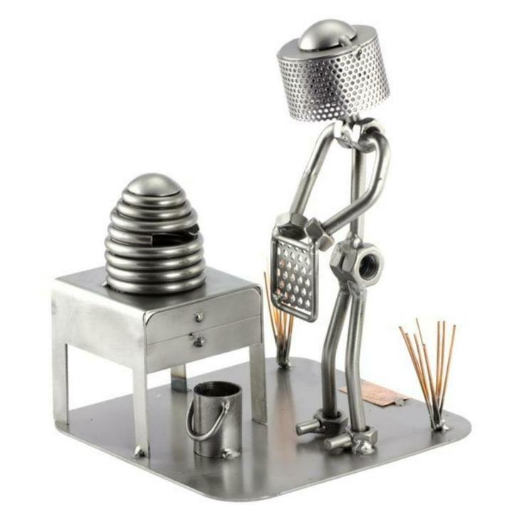 Imker - bij, bijenhouder, honing, bijenkast, bijker, bijen, Verzamelen, Beelden en Beeldjes, Verzenden