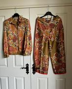 ZARA - Prachtig goud met Paisley print Set - Blouse | S, Ophalen of Verzenden, Zo goed als nieuw, Maat 36 (S)