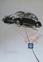 Folder VOLKSWAGEN 1955 Ovaal Kever Uitgave PON NV, Ophalen of Verzenden, Zo goed als nieuw, Volkswagen