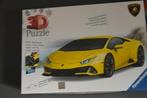 3D Puzzel Lamborghini Geel - Compleet!, Ophalen of Verzenden, Meer dan 50 stukjes, Zo goed als nieuw, 6 jaar of ouder
