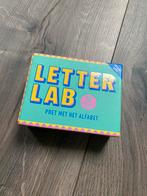 Letter Lab Kaartspel - Pret met het Alfabet!, Een of twee spelers, Ophalen of Verzenden, Zo goed als nieuw, Reisspel