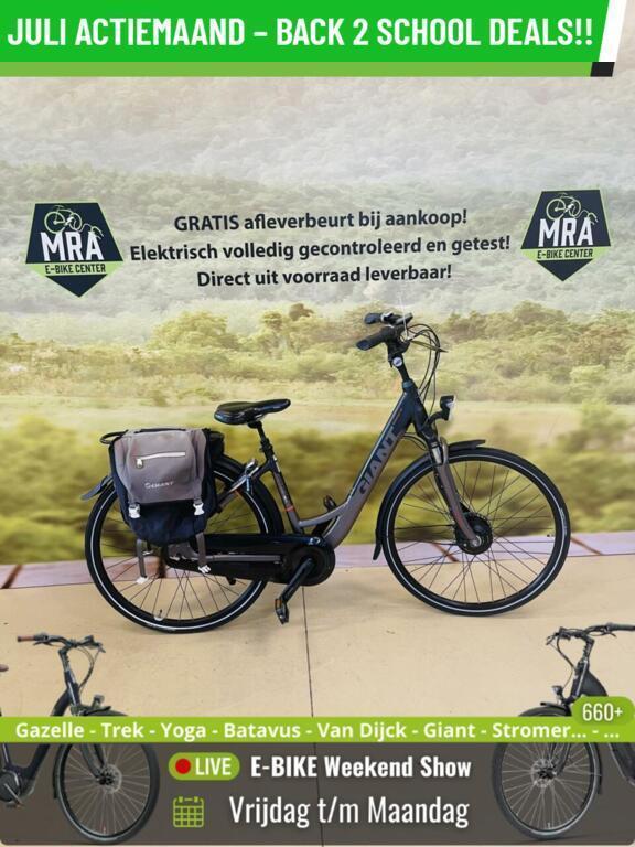E-Bike! Giant Ease-E! NIEUWSTAAT! Garantie & Onderhoud! TOP!, Fietsen en Brommers, Elektrische fietsen, Gebruikt, Overige merken