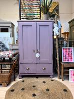 Roze biedermeier meidenkast linnenkast vintage commode, Kinderen en Baby's, Ophalen, 50 tot 70 cm, 105 cm of meer, Nvt