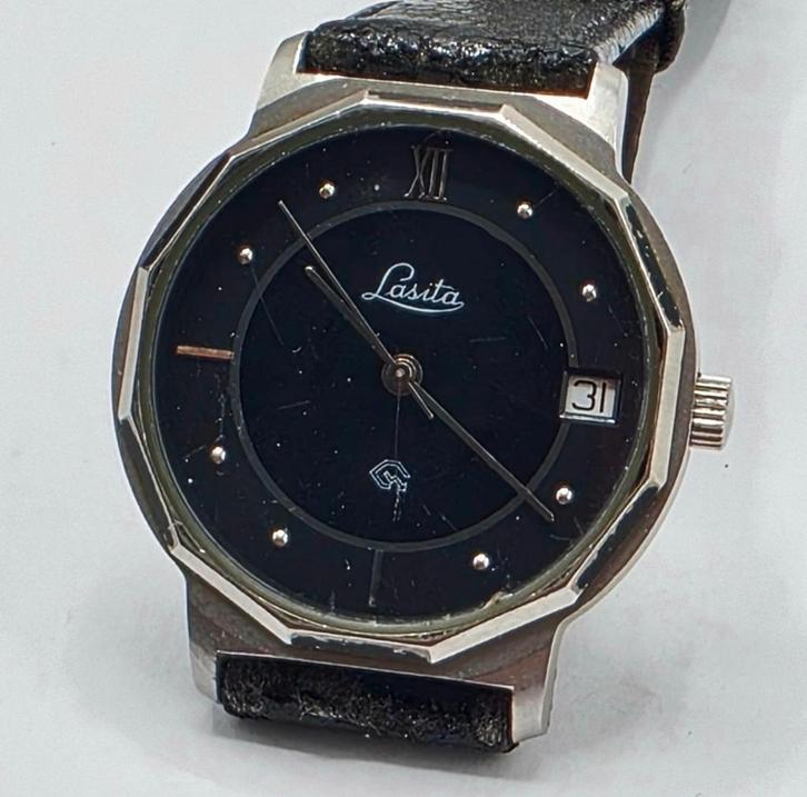 Vintage Lasita Design Dames horloge, Sieraden, Tassen en Uiterlijk, Antieke sieraden, Verzenden