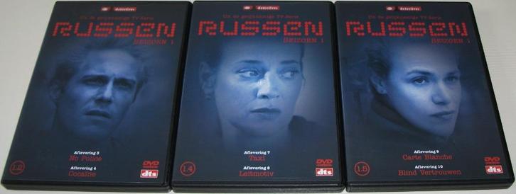 Dvd *** RUSSEN *** 3 stuks, Cd's en Dvd's, Dvd's | Tv en Series, Zo goed als nieuw, Thriller, Vanaf 12 jaar, Ophalen of Verzenden