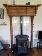 Antieke eikenhouten schouw, Ophalen, Zo goed als nieuw, Hout, Houtkachel