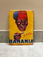 Mancave Bar Café Wanddecoratie metalen bordje Banania, Verzamelen, Merken en Reclamevoorwerpen, Ophalen of Verzenden, Zo goed als nieuw