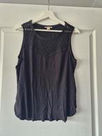 H&M zwarte mouwloze top met kant - Mt M, Maat 38/40 (M), H&M, Zwart, Ophalen of Verzenden