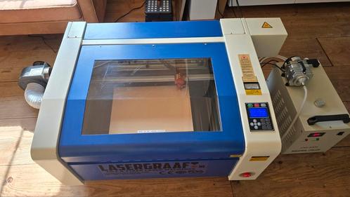 Lasergraaf 60 watt desktop lasercutter, Hobby en Vrije tijd, Overige Hobby en Vrije tijd, Zo goed als nieuw, Ophalen
