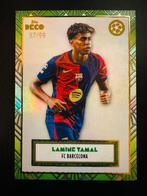 Lamine Yamal 87/99 Topps Deco current stars green Refractor, Ophalen of Verzenden, Zo goed als nieuw, Plaatje