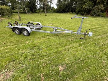 Pega stallingstrailer boottrailer 2x 1350kg assen beschikbaar voor biedingen