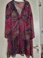 Lange Voile Tuniek - Maat 54, Verzenden, Zo goed als nieuw, Paars, Blouse of Tuniek