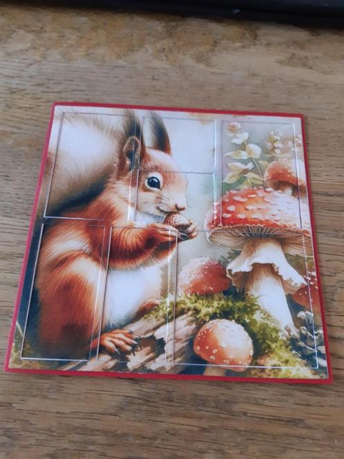 Diepte-Eekhoorn(482), Hobby en Vrije tijd, Kaarten | Zelfgemaakt, Nieuw, Overige thema's, Ophalen of Verzenden