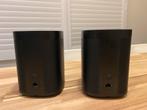 Zgan zwarte sonos one speakerset, Kunststof, Onbekend, Ophalen of Verzenden, Zo goed als nieuw