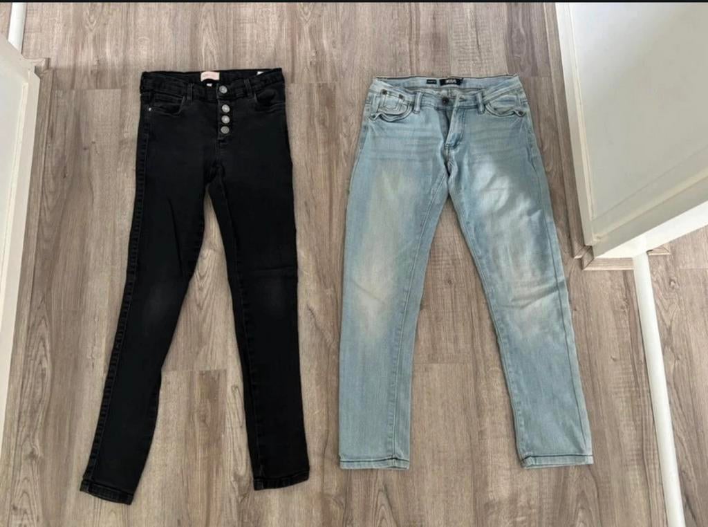 Twee jeans spijkerbroeken maat 152 kids Only Europe kids, Ophalen of Verzenden, Zo goed als nieuw, Meisje, Broek