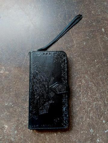 Bookcase Samsung A51 zwart telefoonhoesje pashouder koord beschikbaar voor biedingen