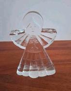 Vintage kandelaar ijsglas engel, Ophalen of Verzenden