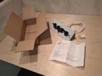 Thebo Energiezuil/Hoekstopcontact 4voudig RVS, Doe-het-zelf en Verbouw, Ophalen, Zo goed als nieuw, Stopcontact