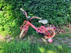 Loekie kinder fiets roze 12inch, Fietsen en Brommers, Ophalen, Zijwieltjes, Gebruikt, Minder dan 16 inch