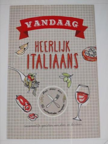 Vandaag heerlijk Italiaans beschikbaar voor biedingen