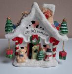 Kerstbeeld Santa's Workshop vintage., Ophalen of Verzenden