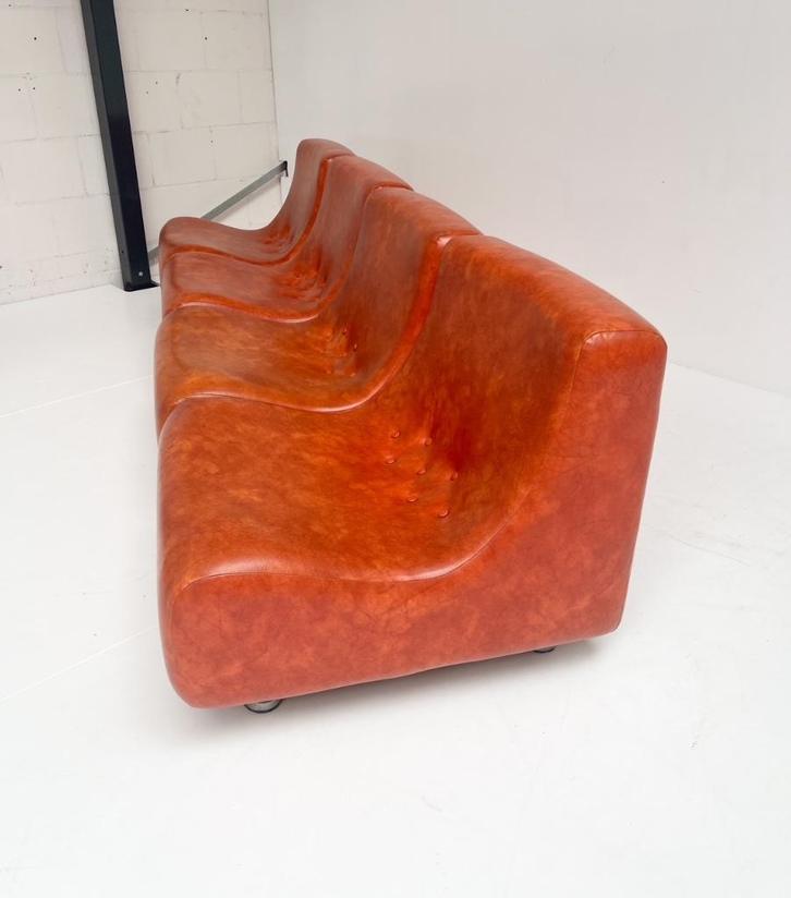 Vintage modulaire Italiaanse sofa in de stijl van COR, Huis en Inrichting, Banken | Sofa's en Chaises Longues, Gebruikt, Vierpersoons of meer
