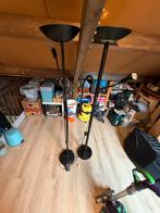 Drie zwarte IKEA vloerlampen, Ophalen, Gebruikt, Metaal, 150 tot 200 cm