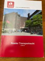 Reader Transportrecht ILEREC12 Hogeschool Rotterdam, Nieuw, Ophalen of Verzenden, HBO