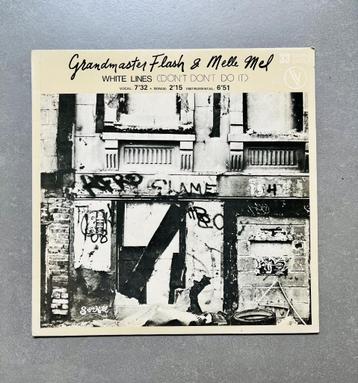 Grandmaster Flash White Lines limited edition maxi single beschikbaar voor biedingen