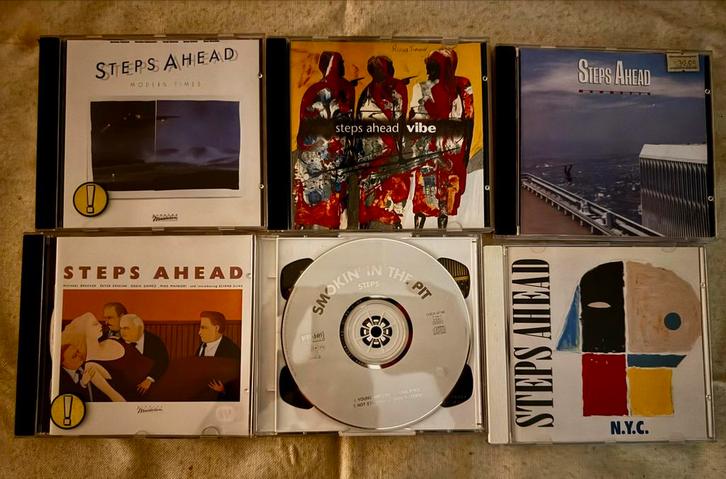 Steps Ahead - 6 CD's Jazz Formatie, Cd's en Dvd's, Cd's | Jazz en Blues, Gebruikt, Jazz, 1980 tot heden, Ophalen of Verzenden