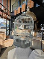 Vogelkooi voor waxinelichtje  windlicht, Ophalen of Verzenden, Zo goed als nieuw, Metaal, Vogelkooi