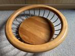 Houten fruitschaal, Ophalen, Gebruikt, Schaal, Rond