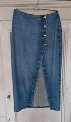 Zo goed als nieuw! Lange spijkerrok maat M, Kleding | Dames, Ophalen of Verzenden, Zo goed als nieuw, Blauw, Onder de knie
