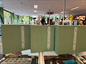 Collectie oorlogskranten 1940-1945 4 originele mappen €70,-  beschikbaar voor biedingen