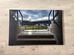 Abe Lenstra stadion sc Heerenveen canvas 90x60 cm, Ophalen, Gebruikt