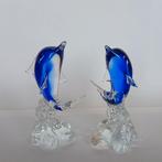 Dolfijn (2x) Artglass, Ophalen of Verzenden