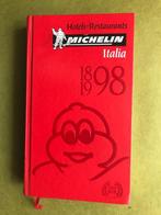 Michelin gids Hotels-Restaurants Italië 1998, Boeken, Gelezen, Michelin, Europa, Ophalen of Verzenden