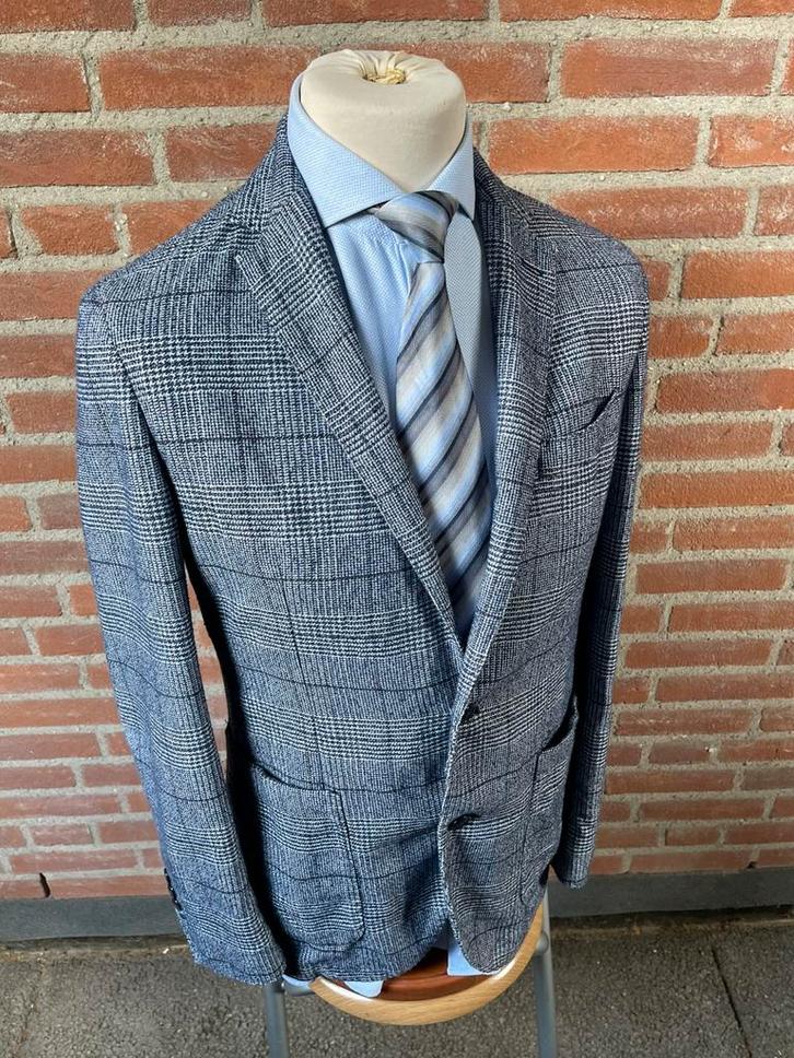 Hackett Mayfair grijs jasje Maat 50., Kleding | Heren, Kostuums en Colberts, Gedragen, Maat 48/50 (M), Grijs, Ophalen of Verzenden