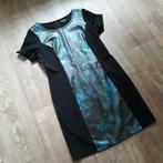 DIDI jurk zwart/nepleer mt L/XL, Zwart, Maat 42/44 (L), Didi, Ophalen of Verzenden