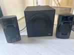 hercules xps 2.1 bass boost, Computers en Software, Pc speakers, Ophalen, Zo goed als nieuw, Audiokanaal 2.1, Hercules